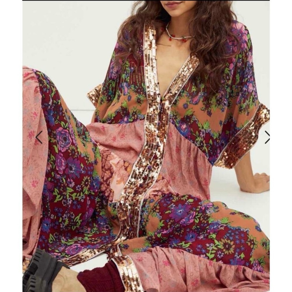 One Fine Day Maxi Duster Kimono - Picture 2 of 8